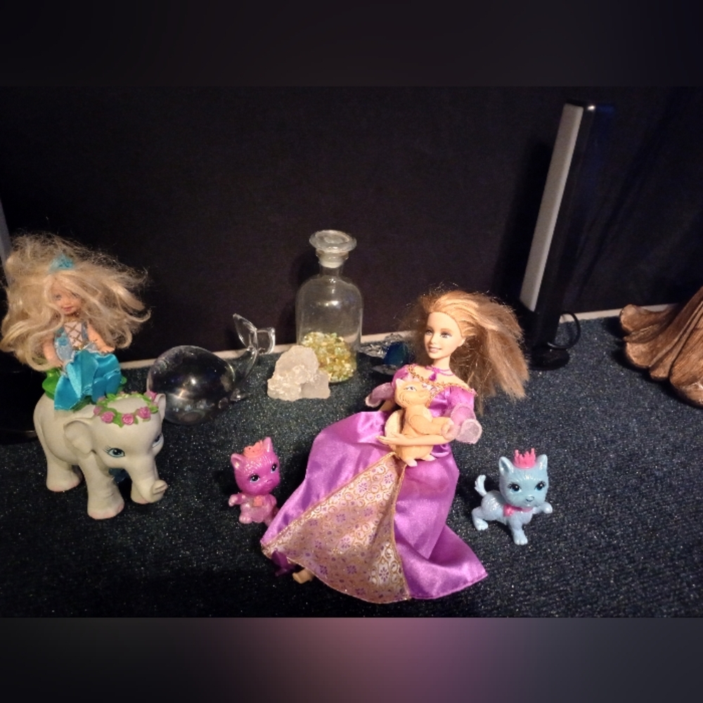 Barbie Island Princess & Diamond Castle Toy Set
